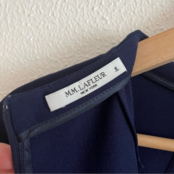 MMLafleur Farnoosh Sheath Dress Deep Indigo Sz 6 - Picture 9 of 12